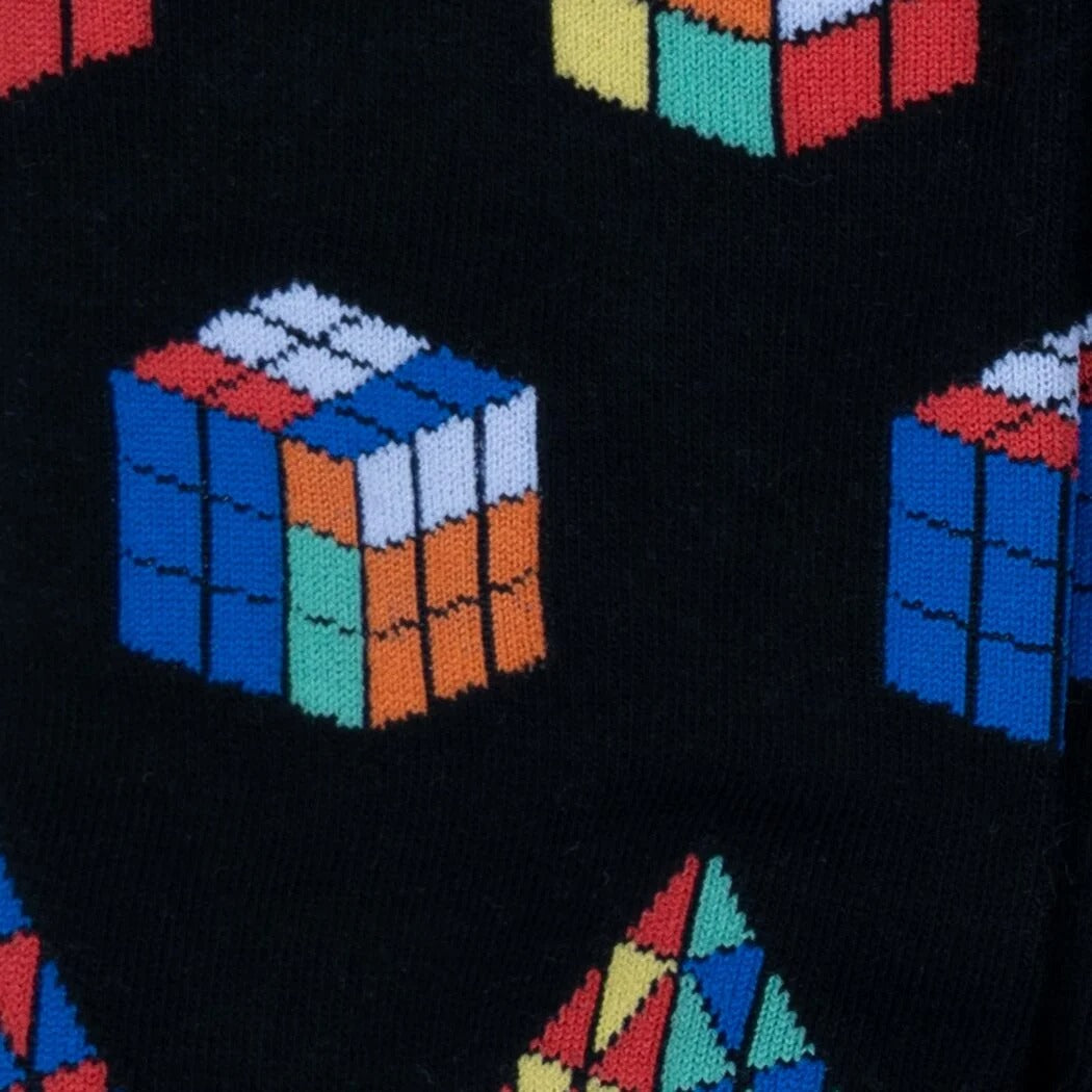 Puzzle Box Socks ソックス メンズ 靴下 総柄 MEF0448