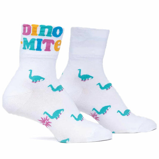 Dino-Mite 2way折り返しソックス レディース 靴下 総柄 Q0011 2022FW