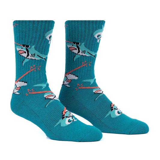 Frikkin Laser Beams リブソックス メンズ 靴下 総柄 R0005