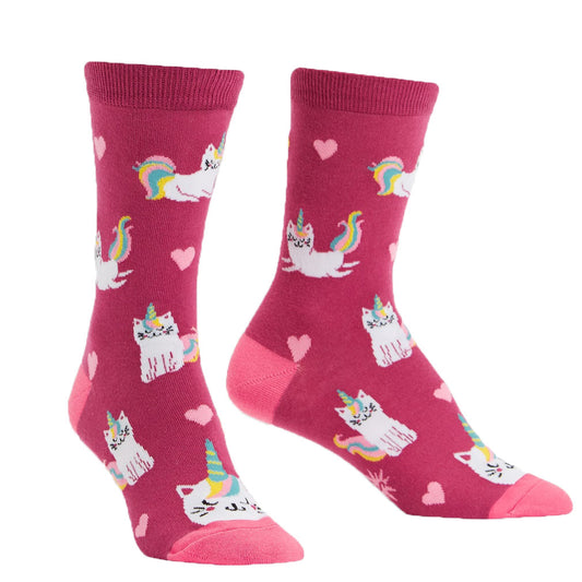 Look At Me Meow クルーソックス ソックス レディース 靴下 総柄 w0201