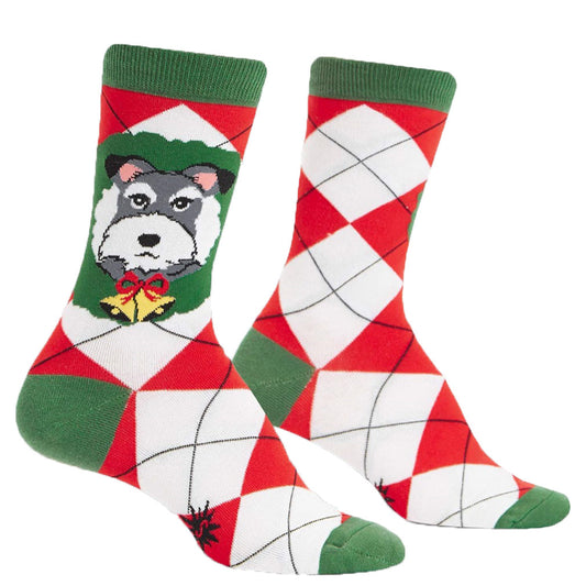 Deck The Paws クルーソックス ソックス レディース 靴下 総柄 w0223