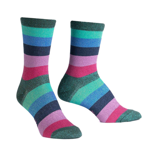 Crown Jewels ソックス レディース 靴下 総柄 W0338