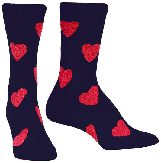 Sweet Hearts (Navy) ソックス レディース 靴下 総柄 w0379