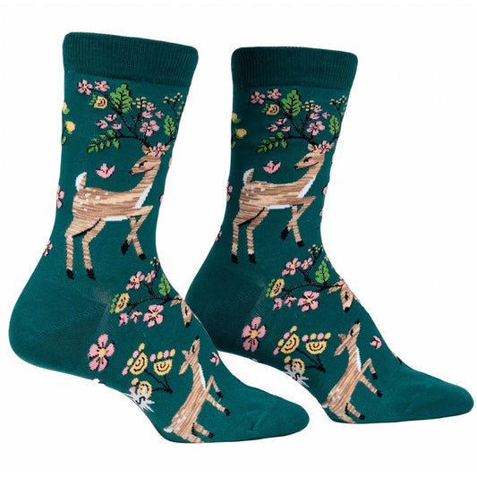 SPRING AWAKENINGソックス レディース 靴下 総柄 w0352